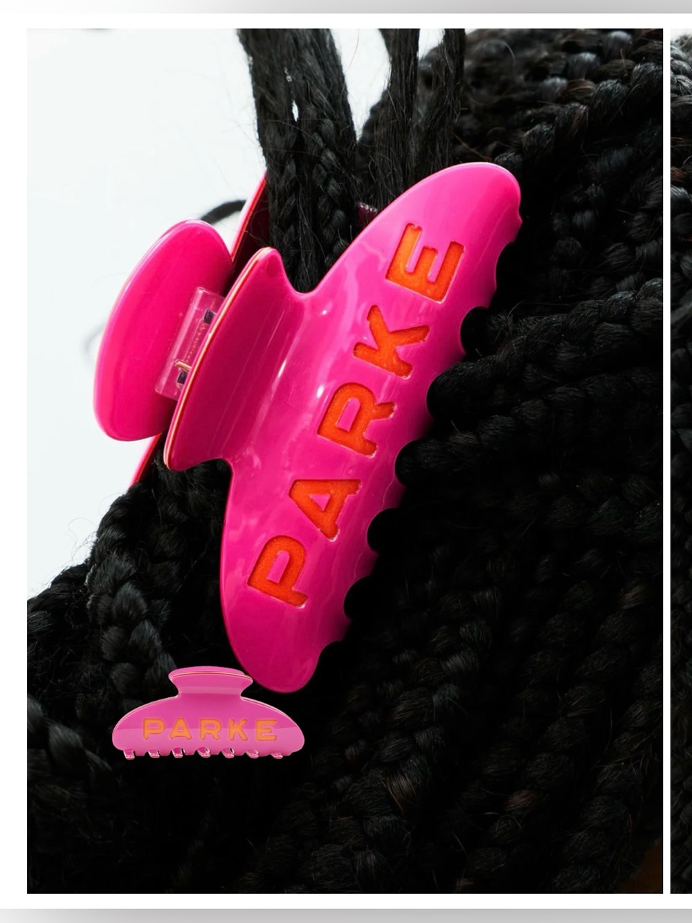 PARKE x Dunkin Claw Clip *Dunkin Pink*
